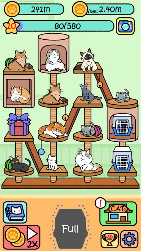 Merge Cats Cute Idle Game (Android) software credits, cast, crew of song